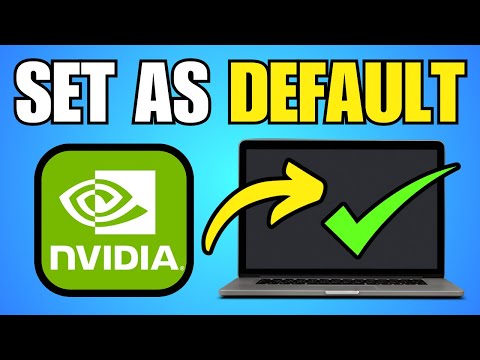 How To Set NVIDIA as Default Graphics Card in Windows 11