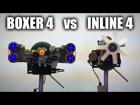 The Differences Between Inline Four & Boxer Four Engines