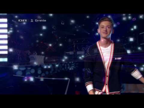 X Factor 2010 Denmark - Jesper - "Fireflies" Owl City - Live show 4 [HD]
