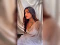 Yukti Thareja Wore Dadi White Saree World Best Feeling Elite Eliteshowbiz Yuktithareja