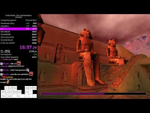 Tomb Raider The Last Revelation Any% Speedrun RTA 25:56