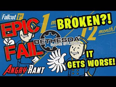 It gets WORSE! Fallout 76 Subscription BROKEN at Release!