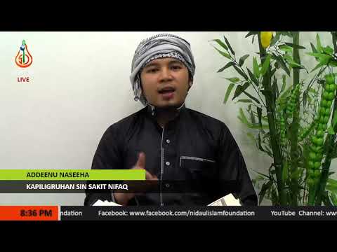 Kapiligruhan sin Sakit Nifaq - Shaykh Abdussabour Muhaimin Sakili (Tausug)