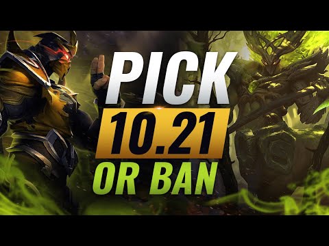 OP PICK or BAN: BEST Builds & Picks For EVERY Role - League of Legends Patch 10.21