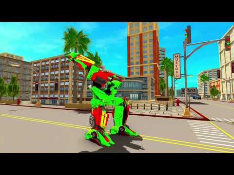 Drone Robot Transforming Games: Robot Car Games