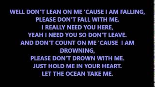 The Amity Affliction  Don&#39;t Lean On Me lyrics
