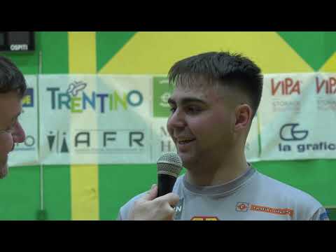 Under 19 | U19 Olympia Rovereto - Real Bubi Merano Intervista a Pasquazzo