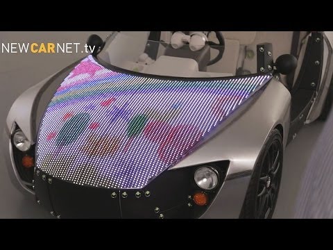 Thumbnail for Toyota Camatte Sport features interactive bonnet! by Toyota Camatte