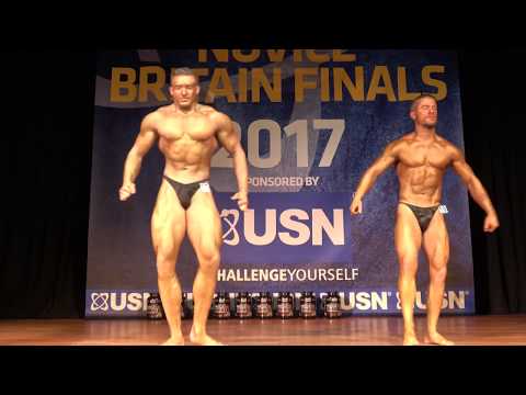 Posedown – Men Juniors - USN NABBA Novice Britain Final 2017