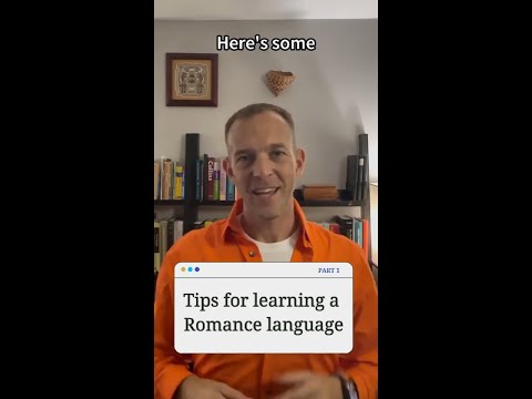 Tips for Learning a Romance Language (Part 1)