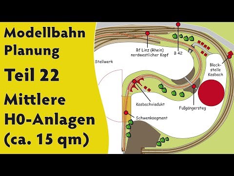 Modellbahn: Planung Teil 22 – mittlere H0-Anlagen [subtitled]