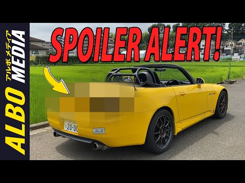 Installing A Ducktail Spoiler On My S2000 !