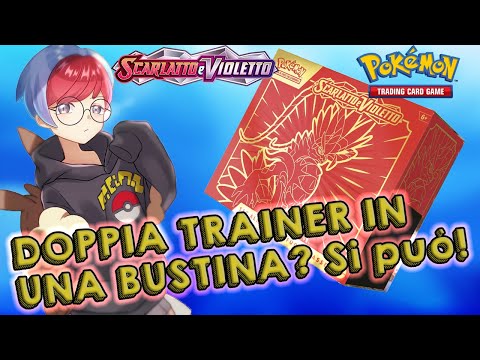 Set Allenatore Fuoriclasse Pokemon Scarlatto e Violetto, doppio allenatore nella stessa bustina?