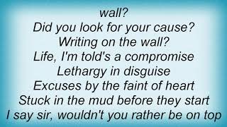 Hazel O'connor - Writing On The Wall Lyrics