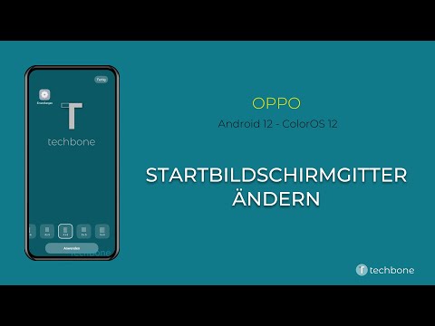 Startbildschirmgitter ändern - Oppo [Android 12 - ColorOS 12.0]