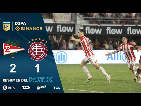 #CopaBinance | Fecha 3 | resumen de Estudiantes - Lanús