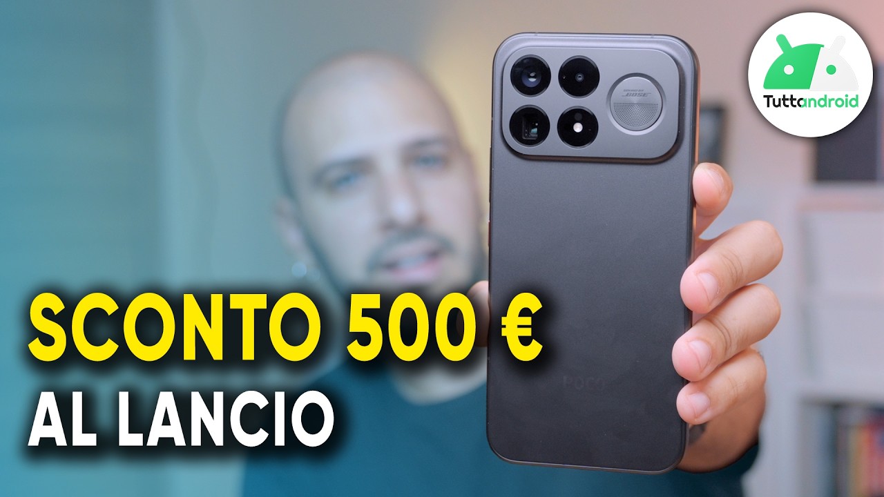 LUI è da COMPRARE al LANCIO: SNAP 8 Elite Gen 5, 8.050 mAh, ZOOM 5x e AUDIO TOP. POCO F9 Ultra