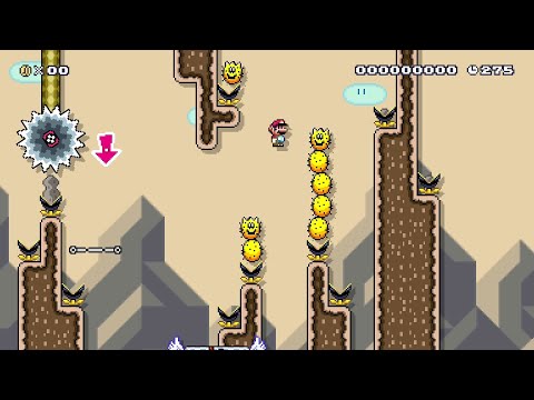 Jump King: Pokey Party by Brakkie - Super Mario Maker 2