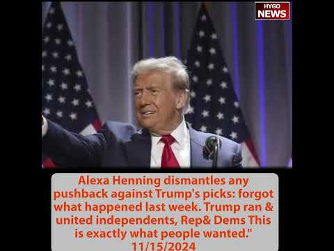 Trump announces Gov. Doug Burgum as Secretary of Interior; Henning dismantles pushback against Trump