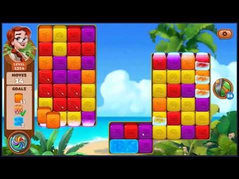 Lost Island Blast Adventure Level 1354 - NO BOOSTERS 🏝️ | SKILLGAMING ✔️