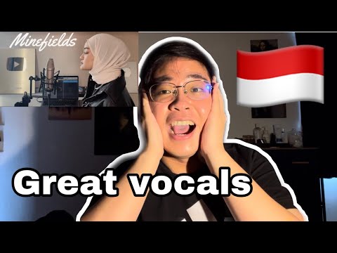 Japanese React to ELTASYA NATASHA Singing MINEFIELDS by Faouzia & John Legend