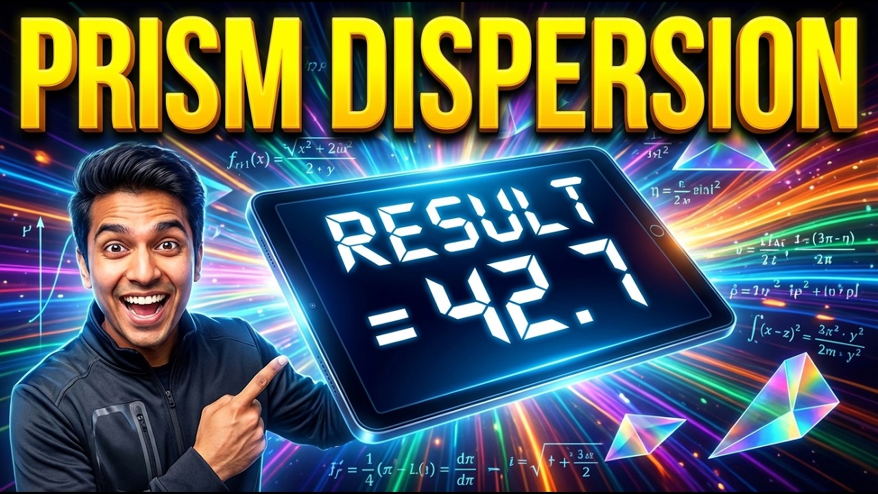 Prism Dispersion Interactive Calculator