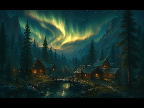 ASMR Deep Forest Reimagined | Jungle Ambience & Peaceful Aurora Night