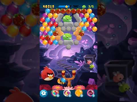 Angry Birds POP Bubble Shooter - Level 69. Gameplay Android walkthrough