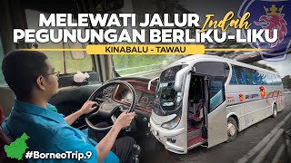 Download lagu BORNEO - Eps.9 | Melewati Jalan Pegunungan & Berliku-Liku ‼️ Kinabalu - Tawau Naik Bus Scania Langka mp3