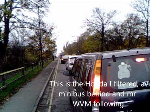 OV07YMT - Must pass cyclist, far too close and dangerously... TWICE.