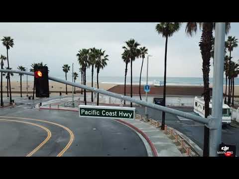 011219 Huntington beach drone footage