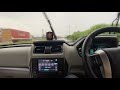 Rainy Driving WhatsApp Status