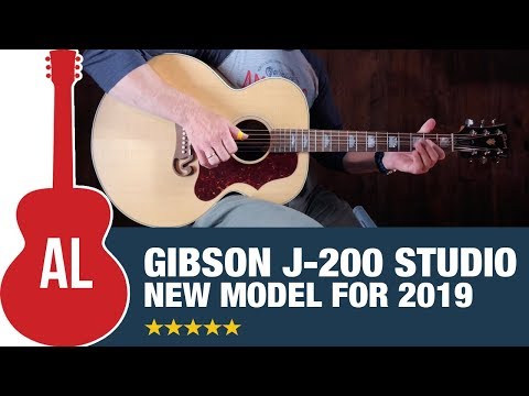 Обзор электроакустической гитары Gibson J-200 Studio 2019