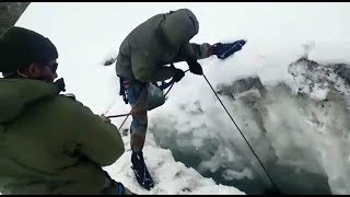 Recovery attempt for Pemba Sherpa on Saser Kangri video