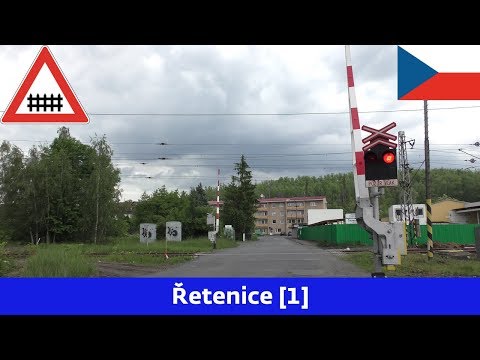 Železniční přejezd Řetenice [1] - 31.5.2019 [4K]