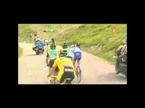 THOMAS VOECKLER IS ANGRY - TDF 2011 - GETTING DROPPED