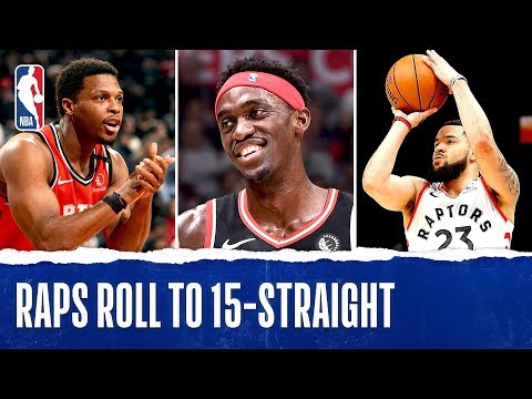 Toronto Raptors Extend Win Streak To 15!