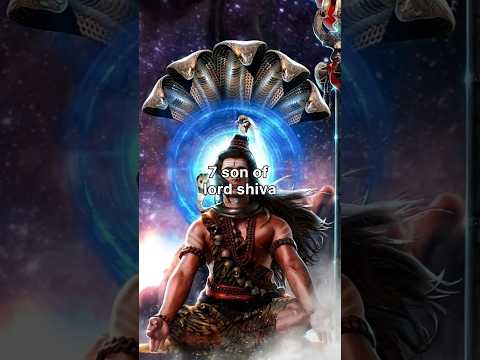 7 Son of lord Shiva. #mahadev #ganesha #viral #kartikeya