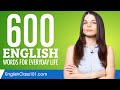 600 English Words For Everyday Life Basic Vocabulary 30