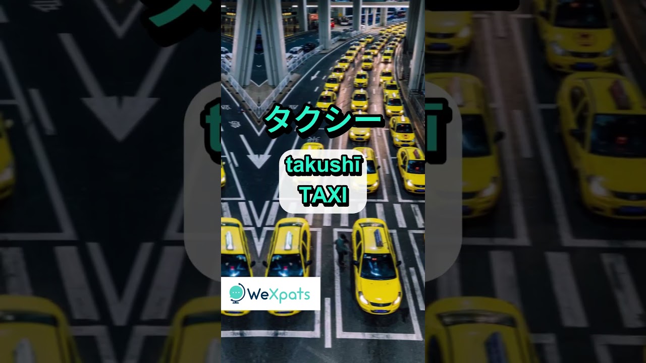 TIẾNG NHẬT VỀ PHƯƠNG TIỆN GIAO THÔNG | WeXpats TV