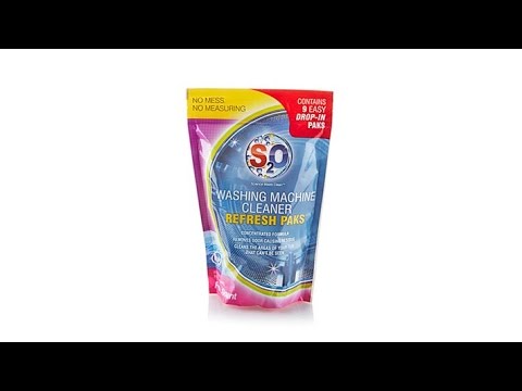 S2O Washing Machine Refresh Cleaning 9Pak