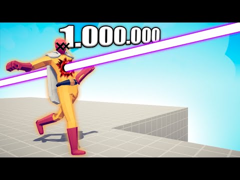 1.000.000 DAMAGE LASER GUN vs EVERY BOSS FACTION - TABS | Totally Accurate Battle Simulator 2023