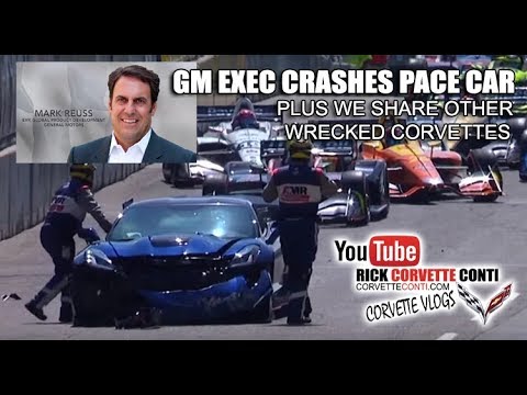 2019 ZR1 CORVETTE PACE CAR WRECK & OTHER CRASHED CORVETTES Video