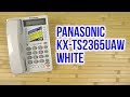 PANASONIC KX-TS2365RUB - відео