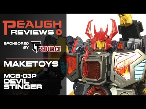 Video Review: Maketoys MCB-03P - DEVIL STINGER