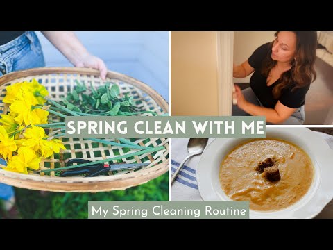 Spring Cleaning Routine | Spring Clean With Me | Inspired Homemaking