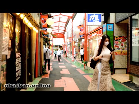 4K Japan Walk | Walking tour in the Food Street in Omiya - Saitama #4k#japan#omiya | Explore Japan