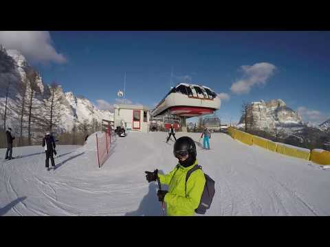 Risalita integrale seggiovia Leitner "Casot di Pecol - Col della Grava" Zoldo (Bl); 9/12/2017