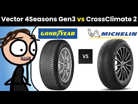 Goodyear Vector 4Seasons Gen-3 vs Michelin CrossClimate 2 (Comparison and Review)