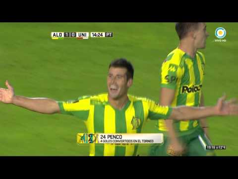 Torneo de Transición - Aldosivi 1 vs Unión 0 - Gol de Sebastián Penco